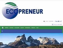 Tablet Screenshot of ecopreneur.cl